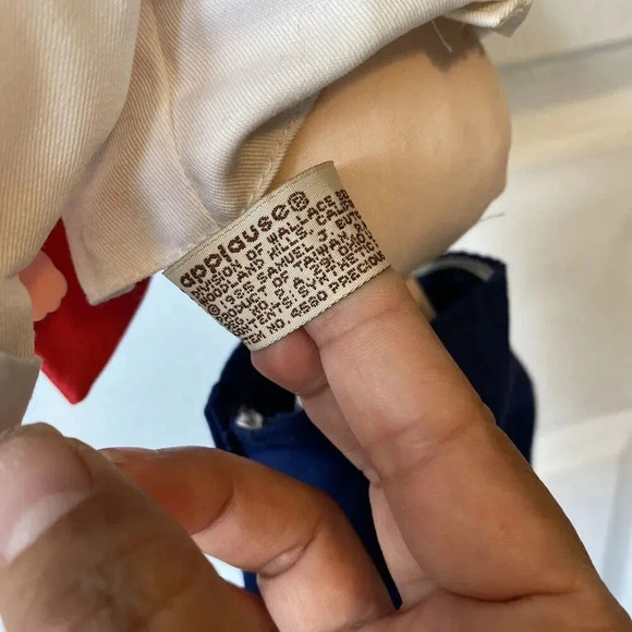 Vintage Precious Moments Timmy 1986 Sailor Doll Applause 4580 Heart Pendant - Picture 7 of 9